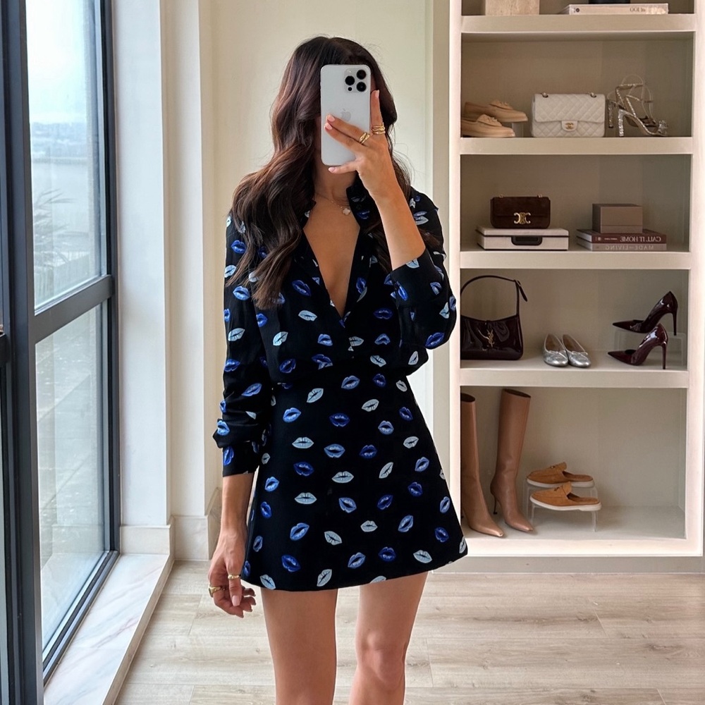 Zara Printed Skirt Size S